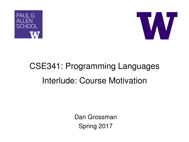 cse341 programming languages