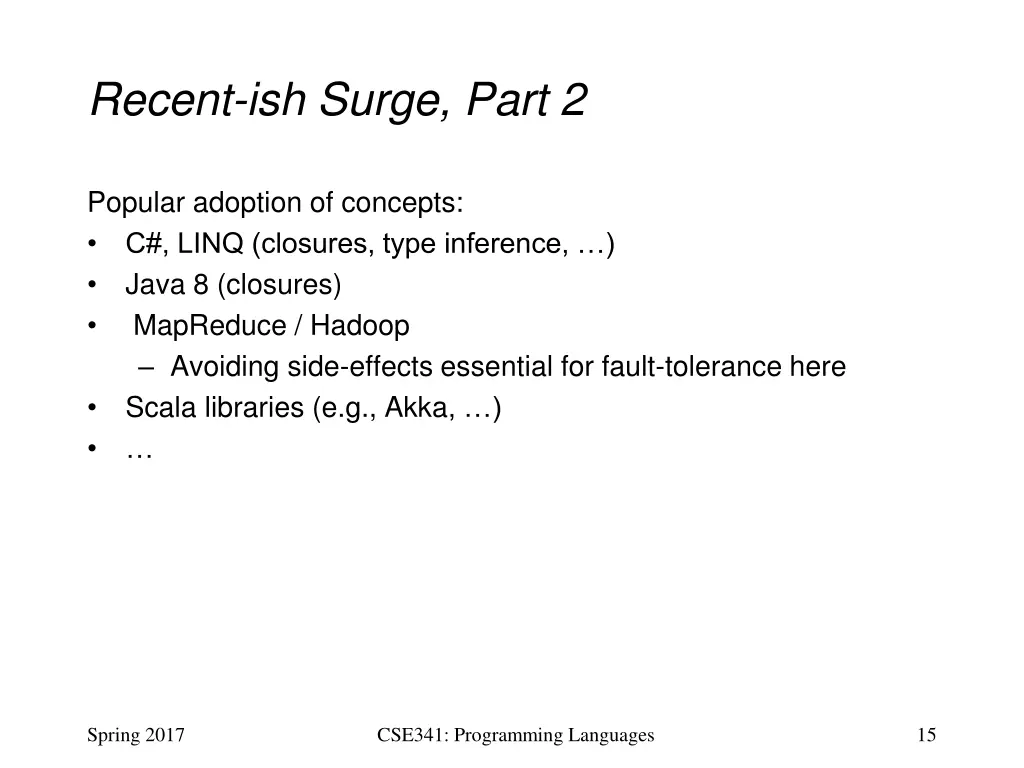 recent ish surge part 2
