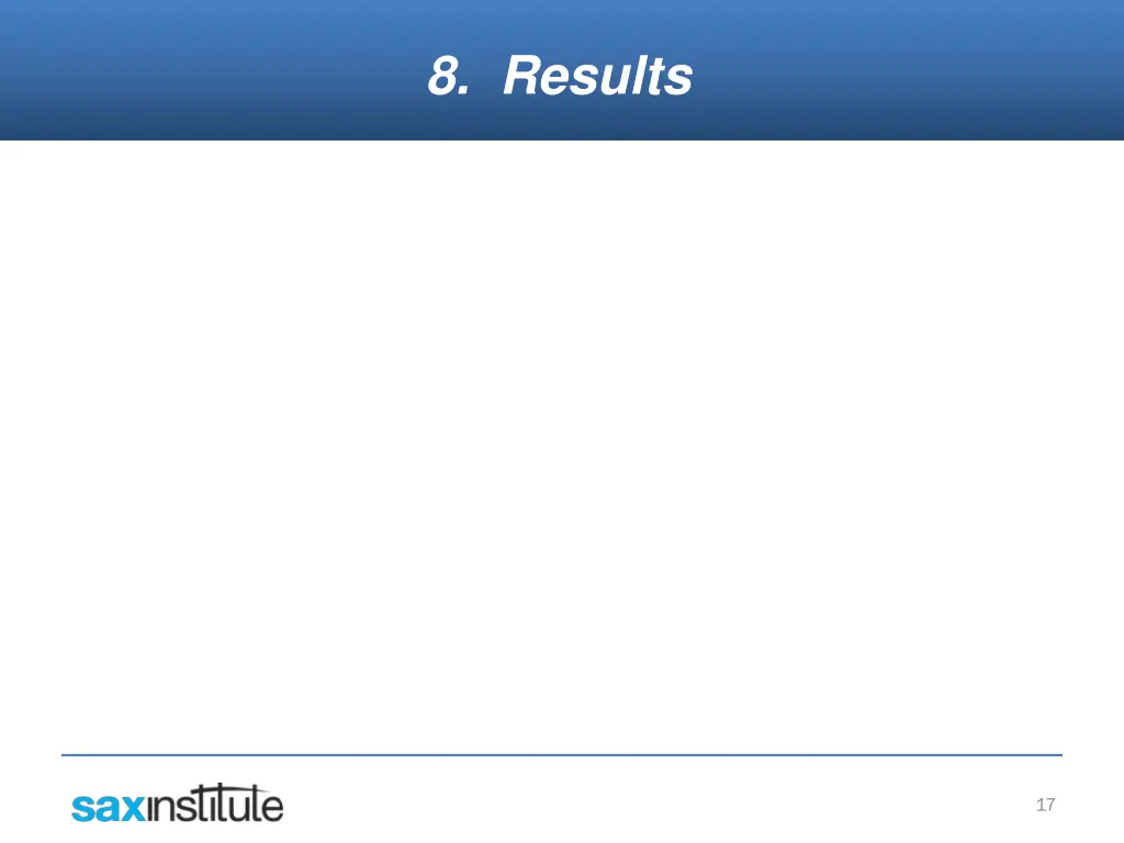 8 results