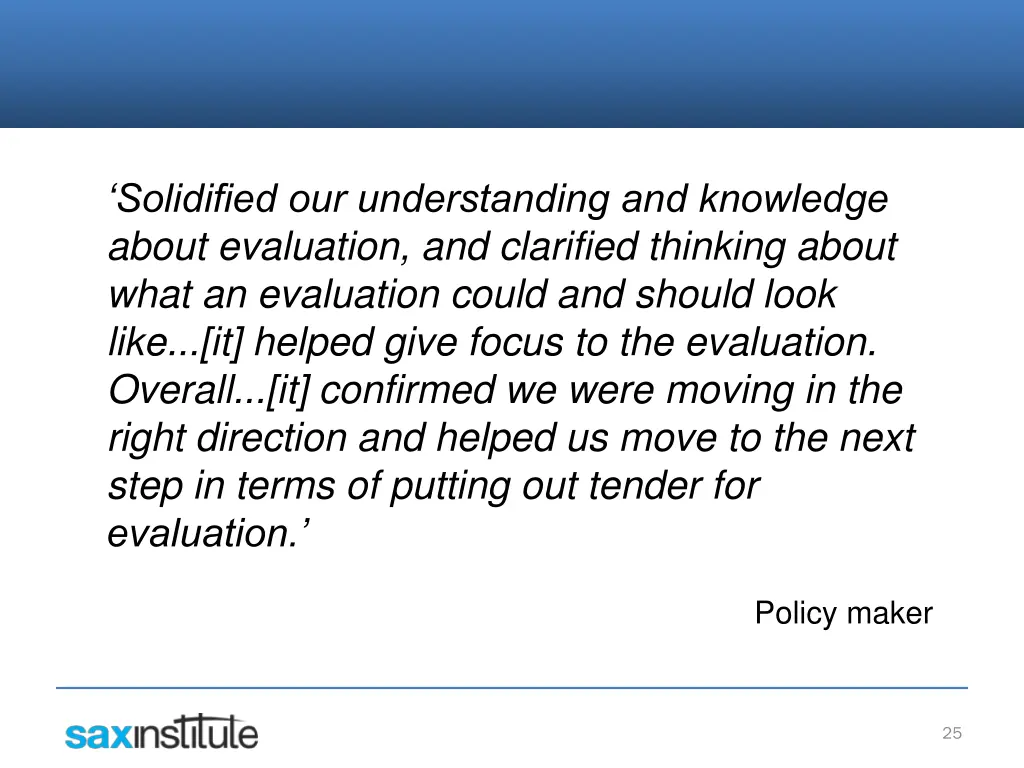 solidified our understanding and knowledge about