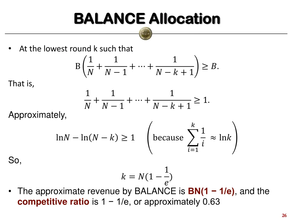 balance allocation balance allocation 1