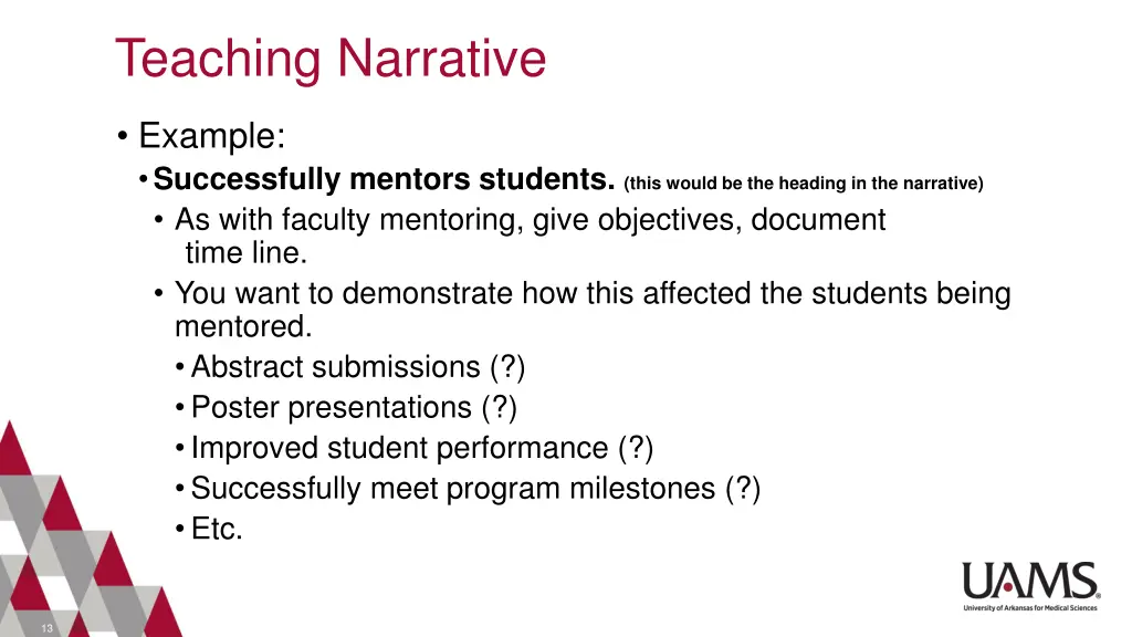 teaching narrative 7