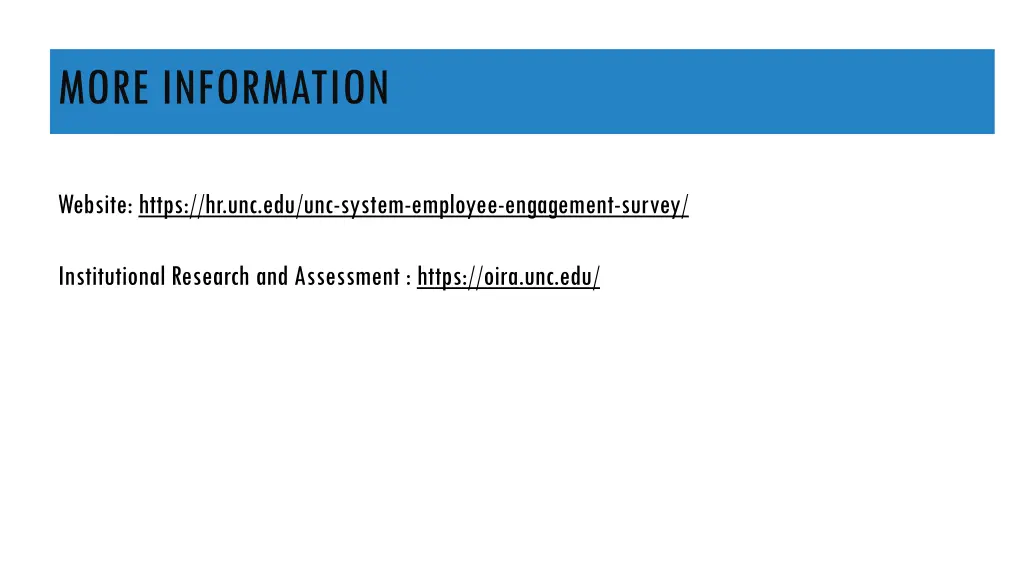 more information