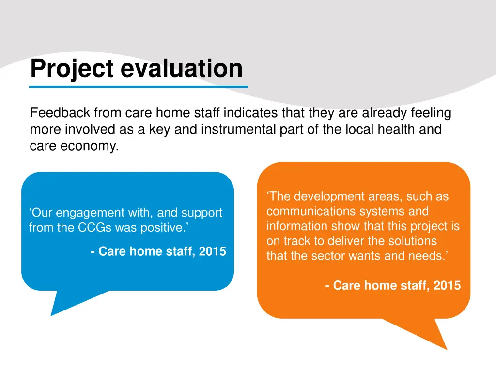 project evaluation