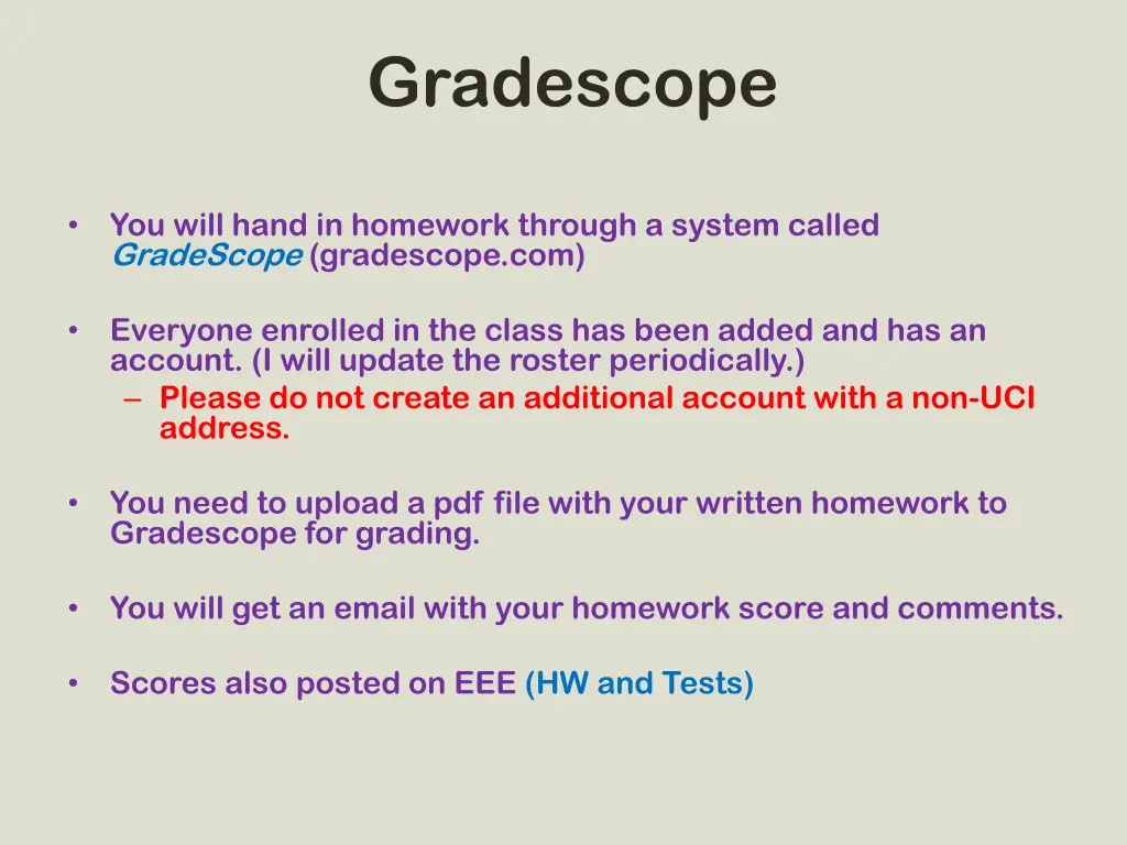 gradescope