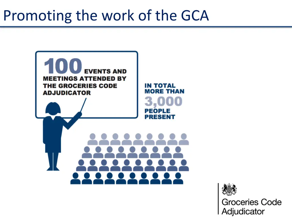 promoting the work of the gca