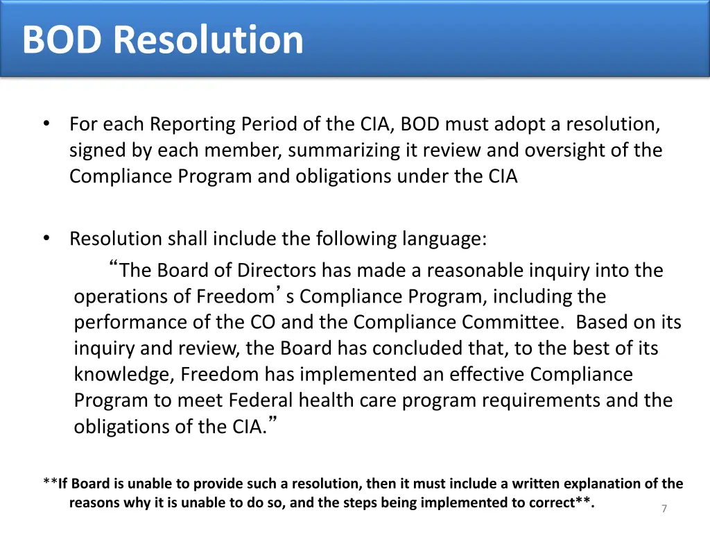 bod resolution