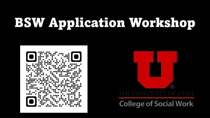 bsw application workshop