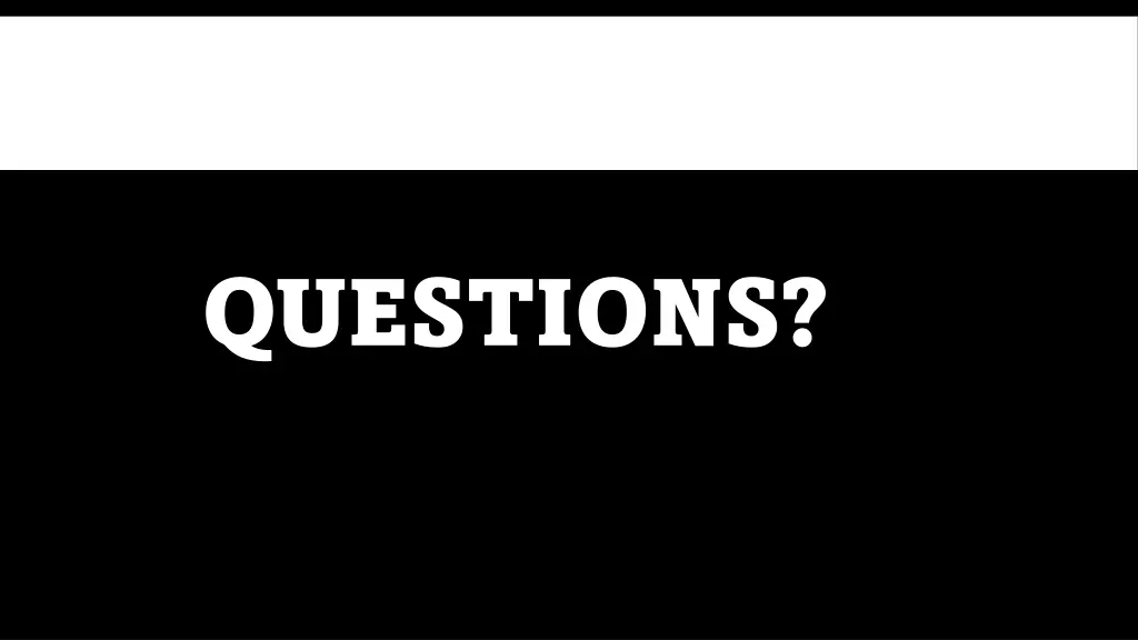 questions