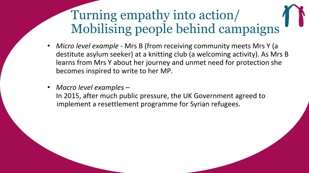 turning empathy into action mobilising people