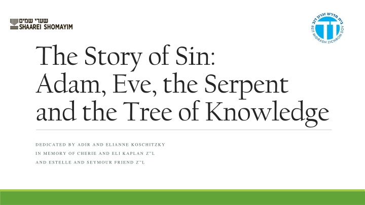 the story of sin adam eve the serpent