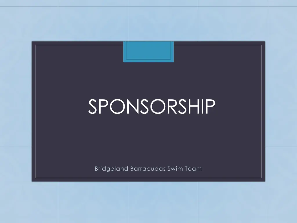 sponsorship