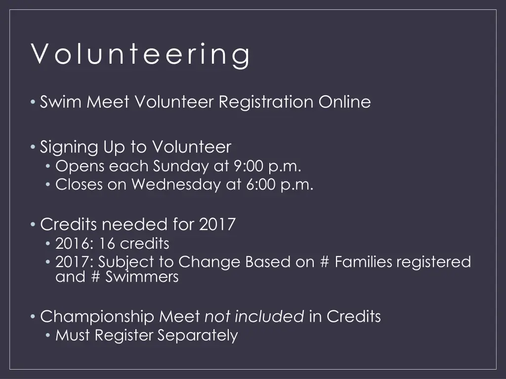 volunteering