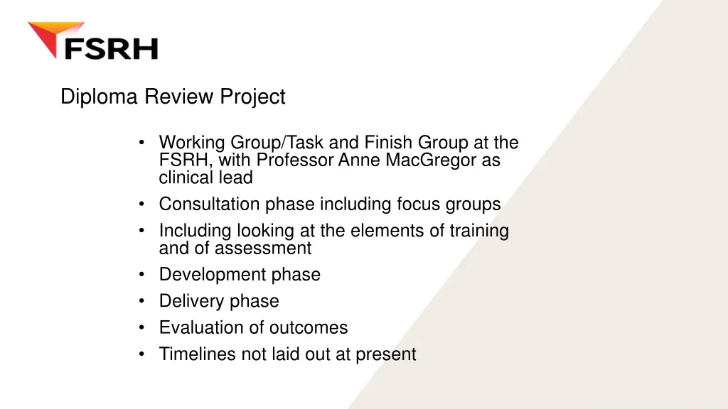 diploma review project