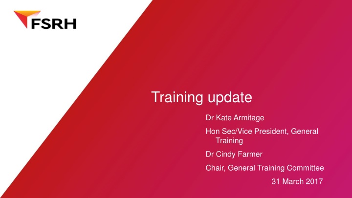 training update