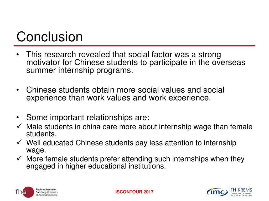 conclusion