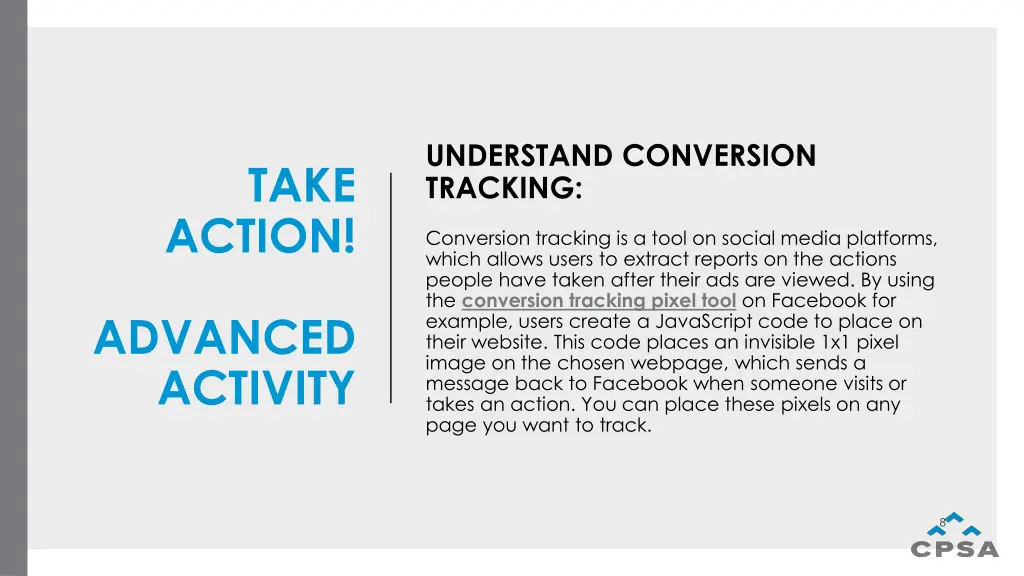 understand conversion tracking