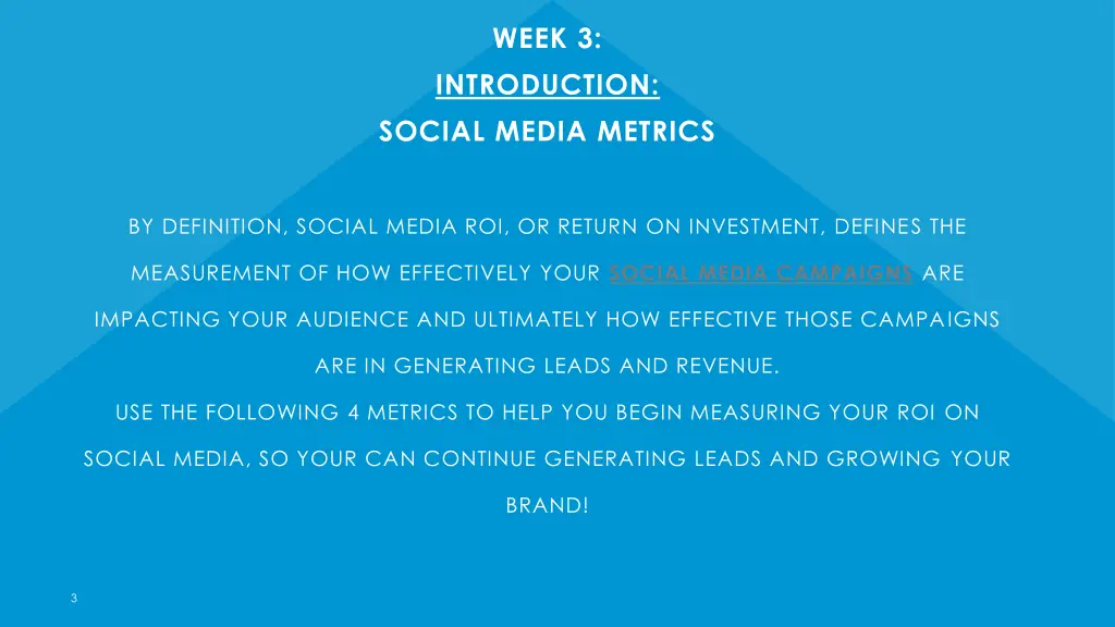 week 3