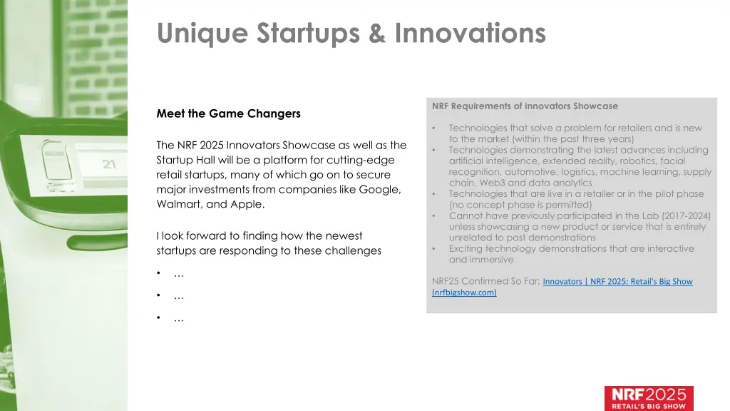 unique startups innovations