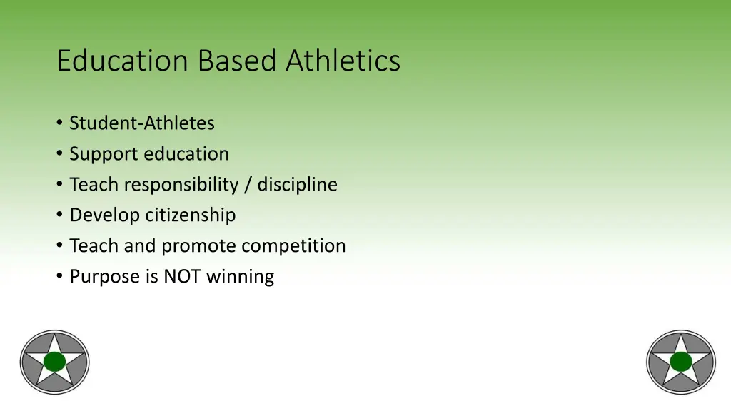 education based athletics