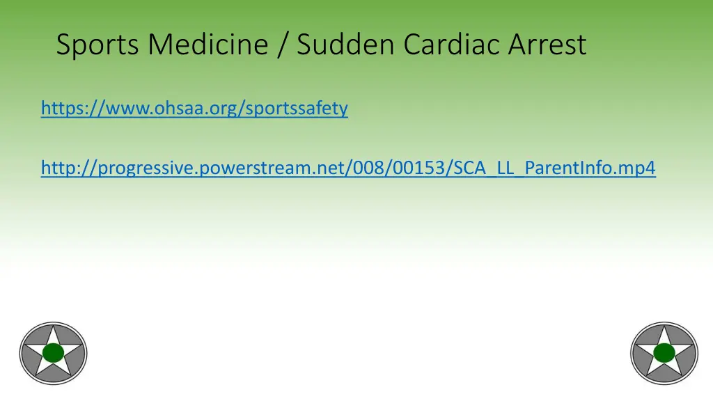 sports medicine sudden cardiac arrest