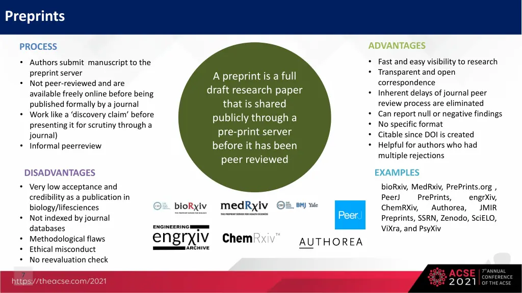 preprints
