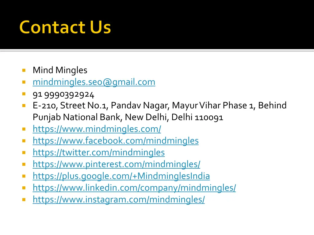 mind mingles mindmingles seo@gmail