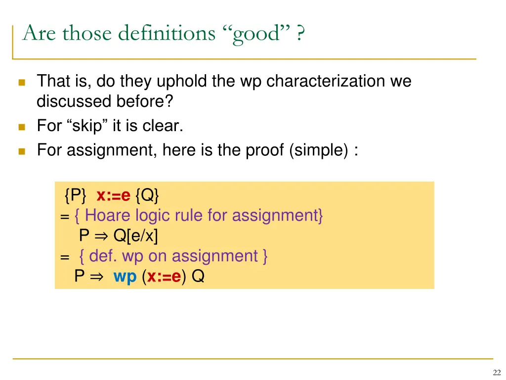 are those definitions good