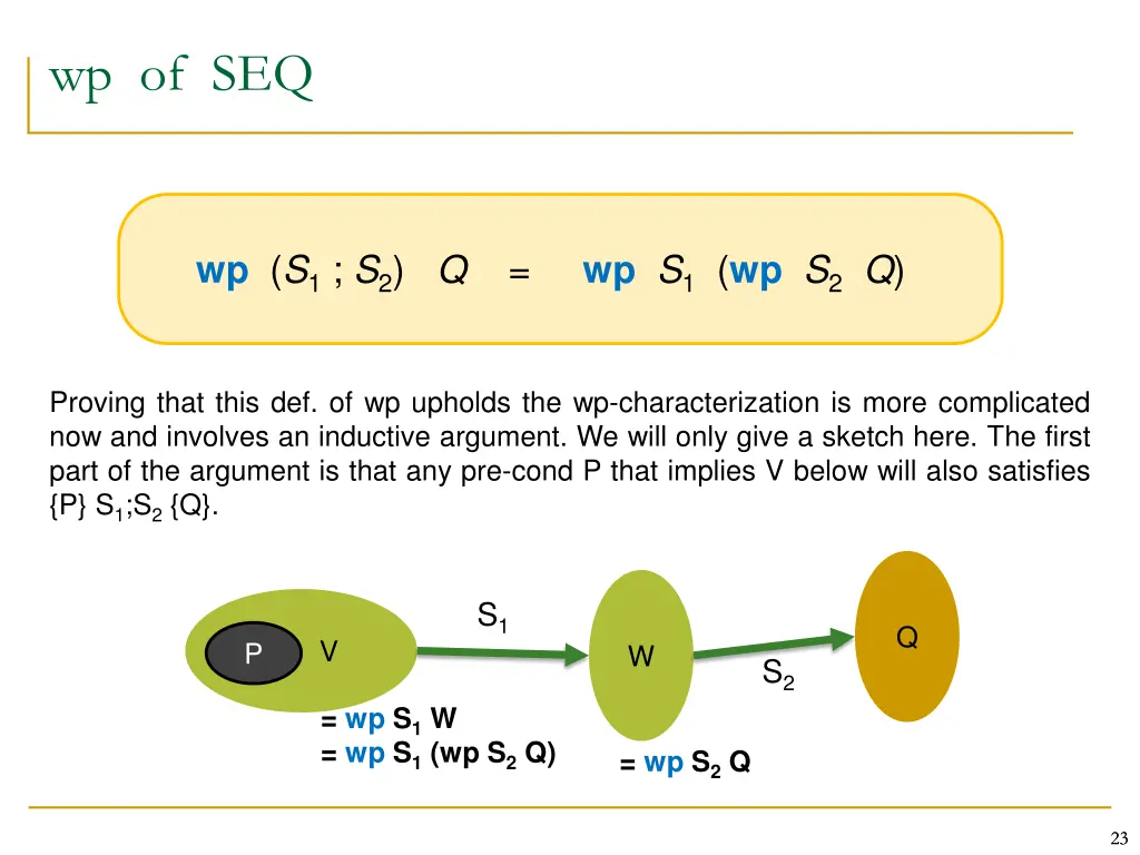 wp of seq