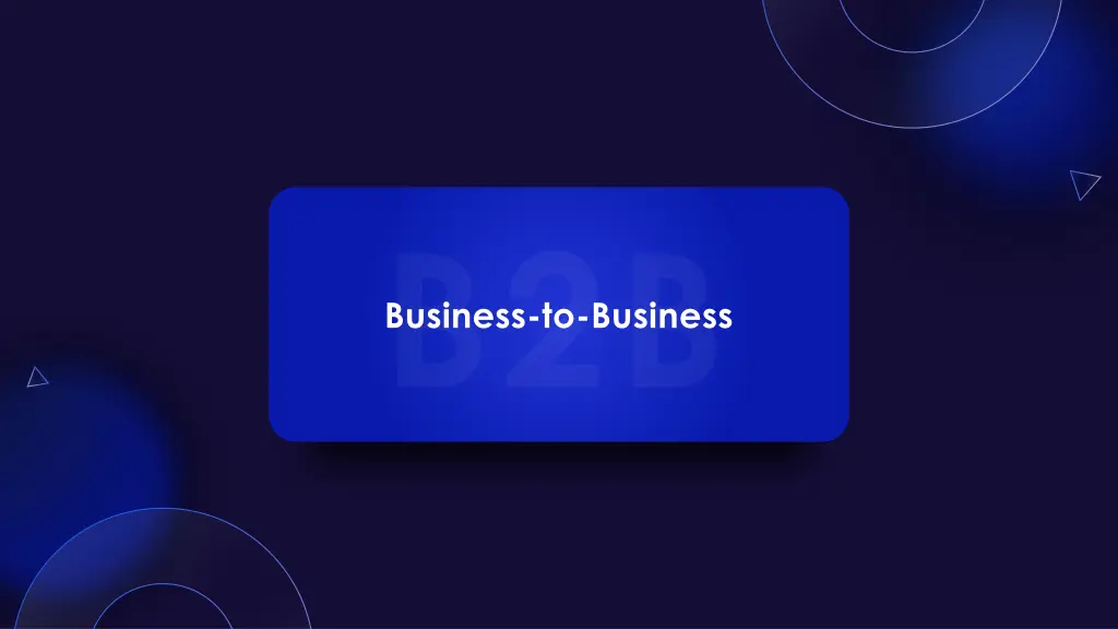 business to business