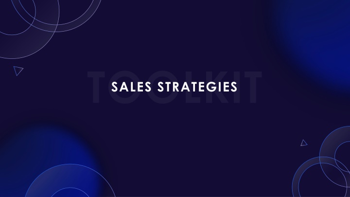 sales strategies