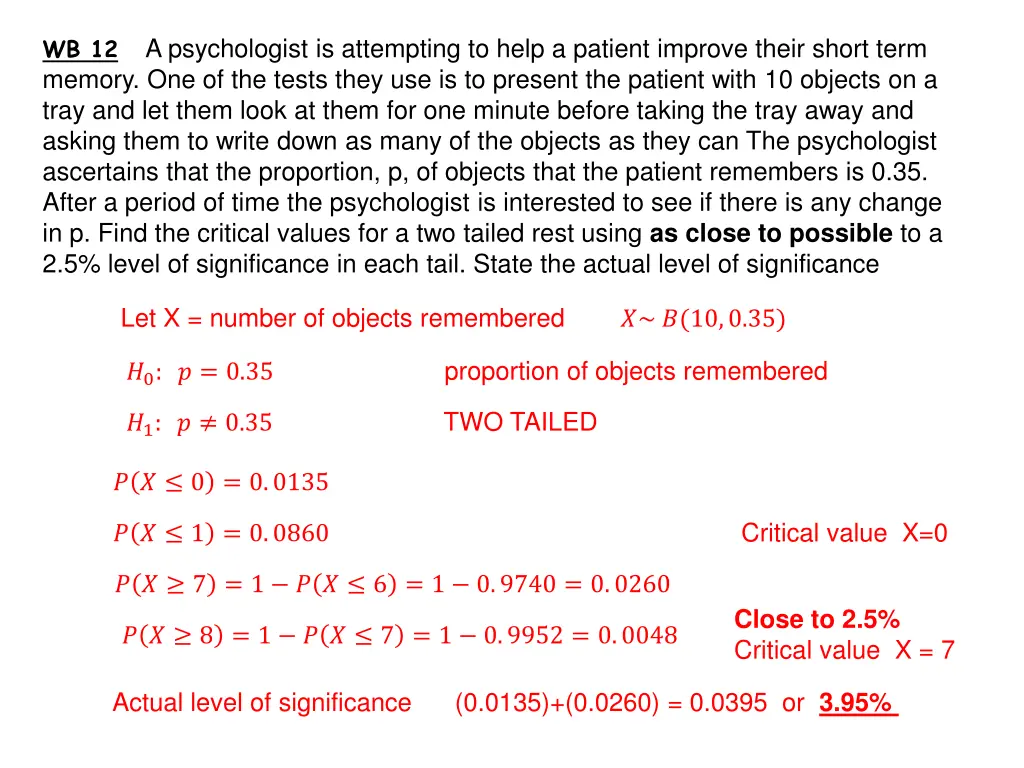 wb 12 a psychologist is attempting to help