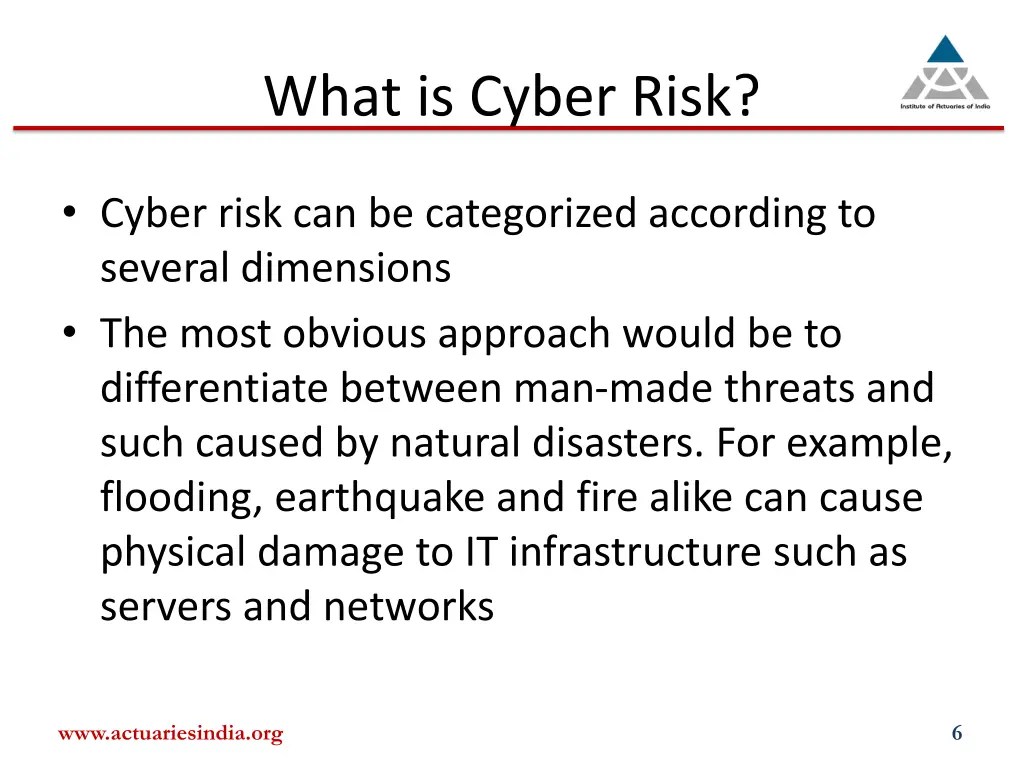 what is cyber risk 2