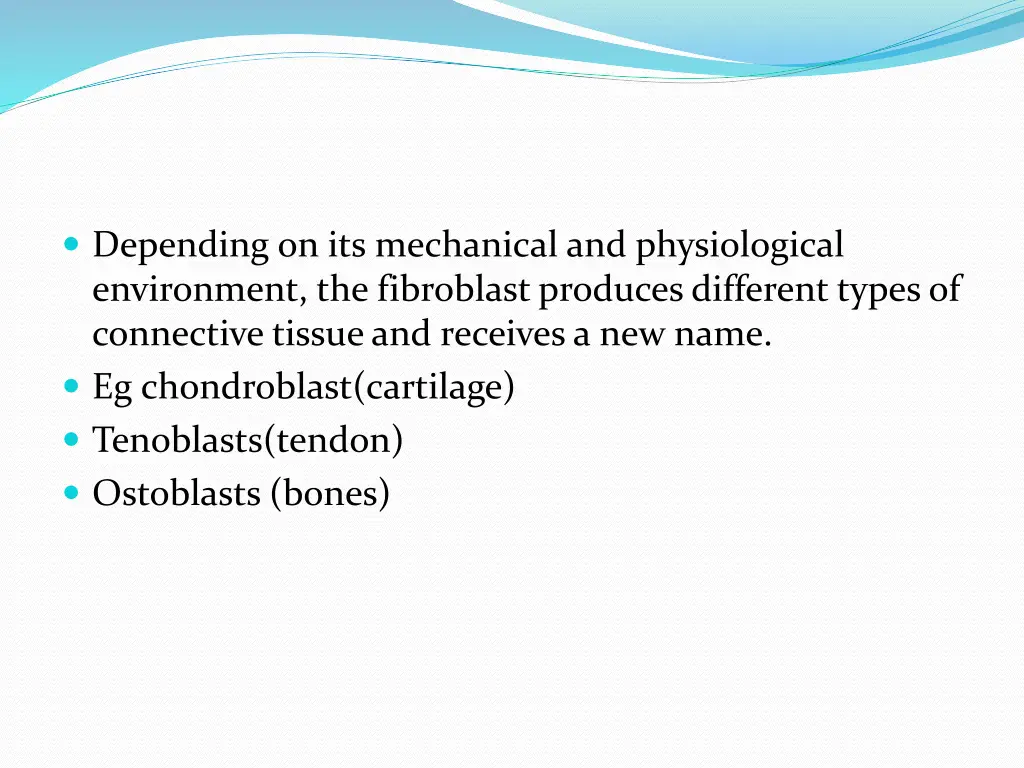depending on its mechanical and physiological