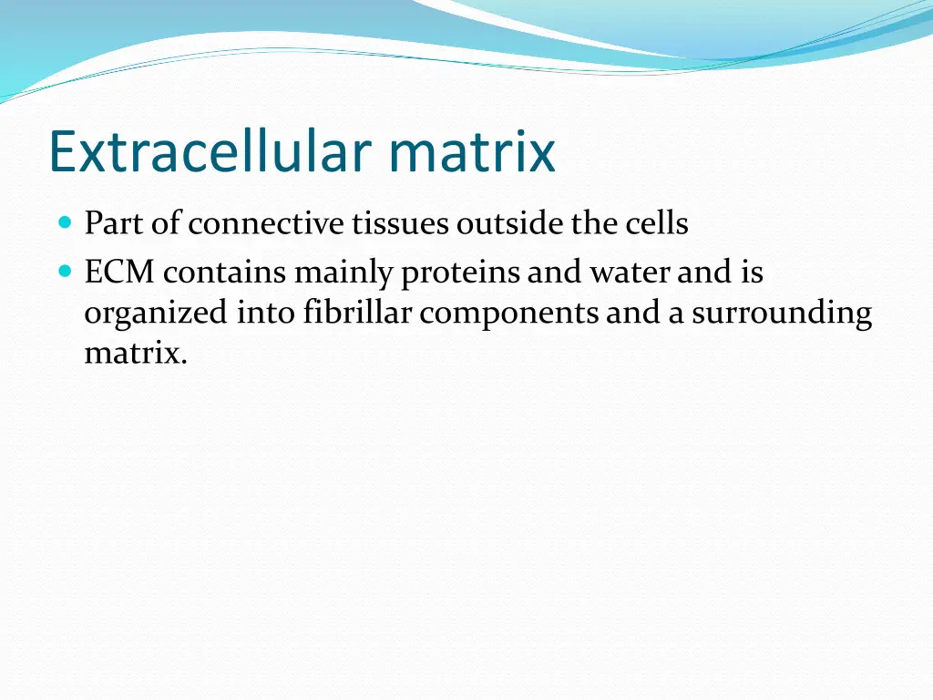 extracellular matrix
