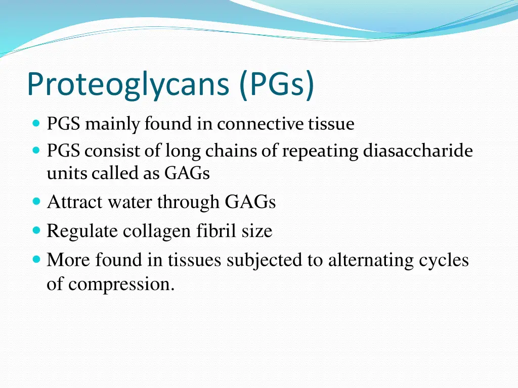 proteoglycans pgs