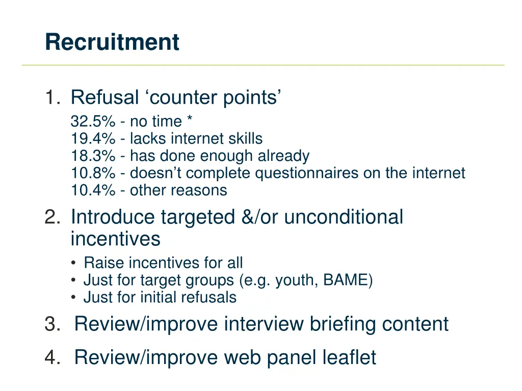 recruitment