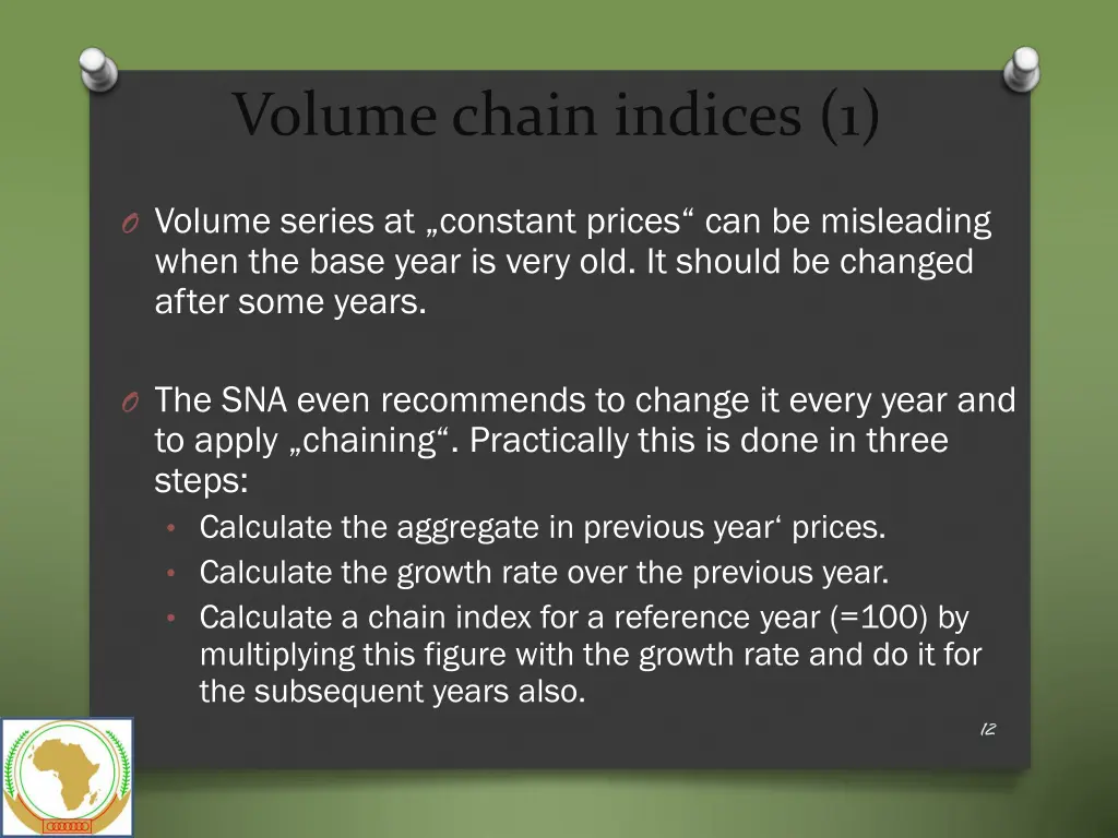 volume chain indices 1