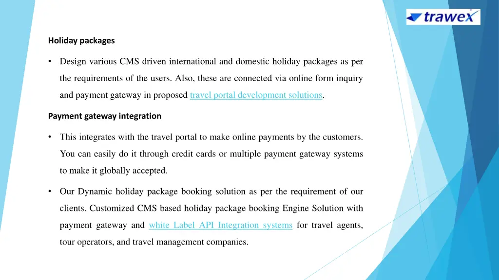 holiday packages