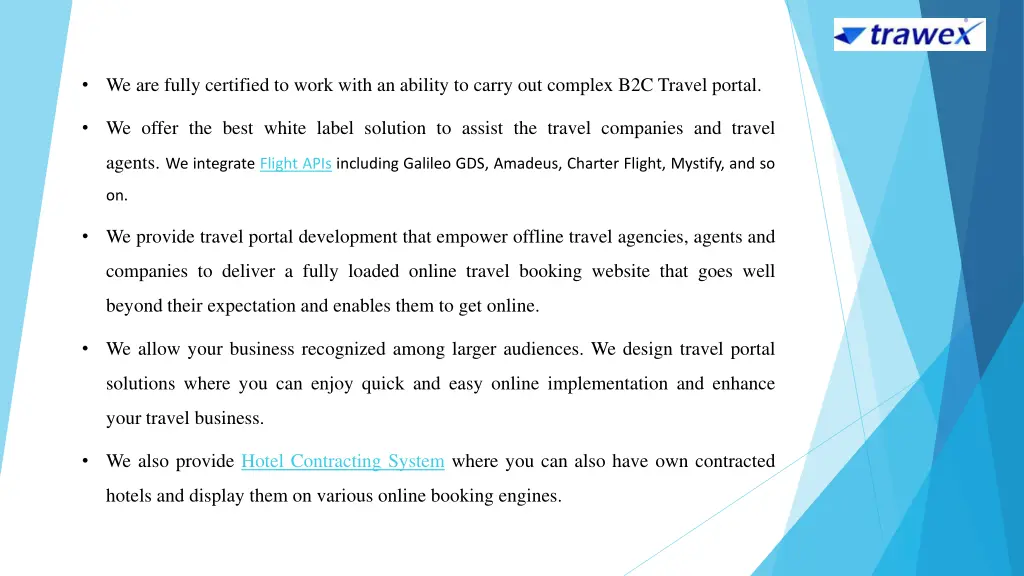 we are fully certified to work with an ability