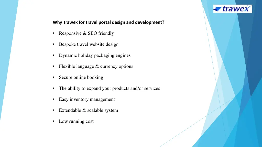 why trawex for travel portal design