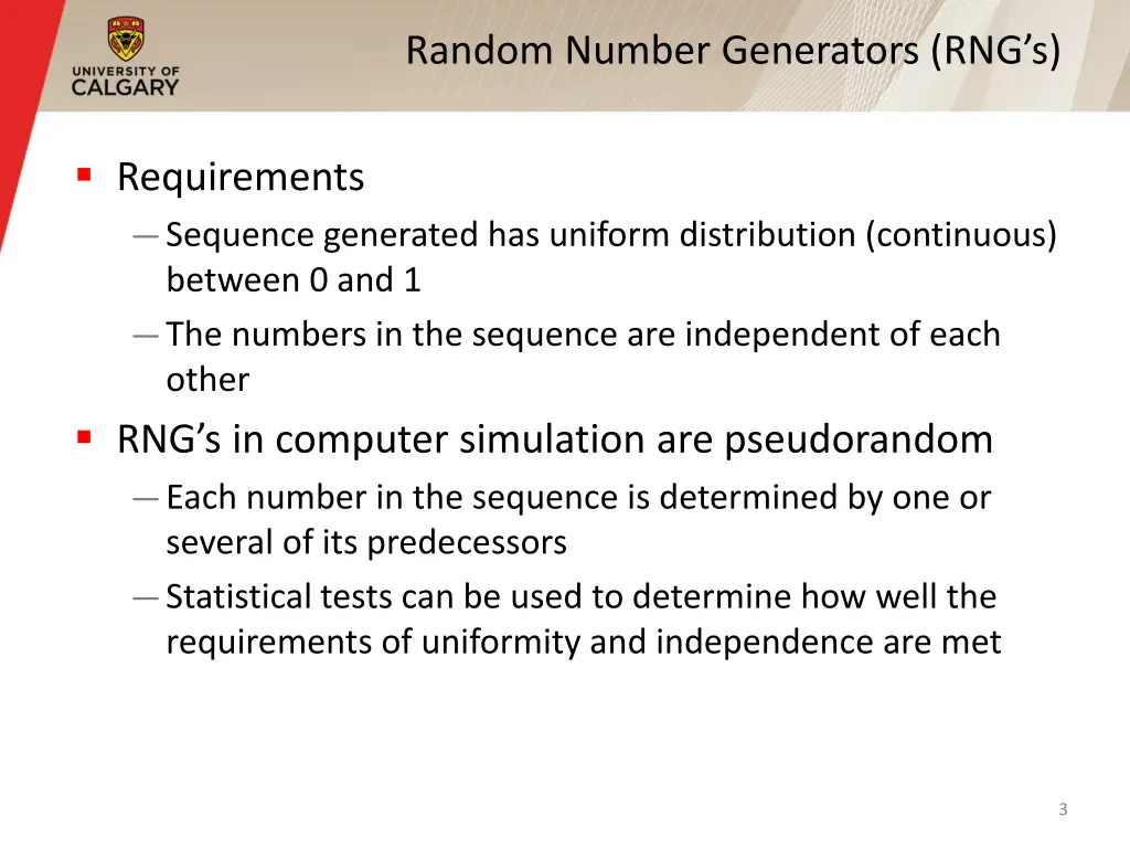 random number generators rng s