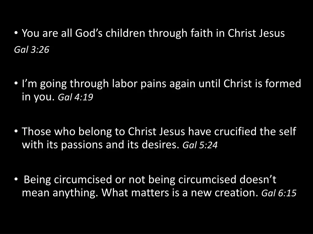 you are all god s children through faith