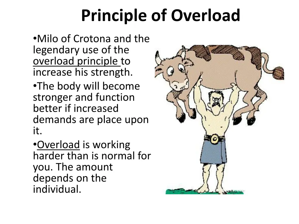 principle of overload