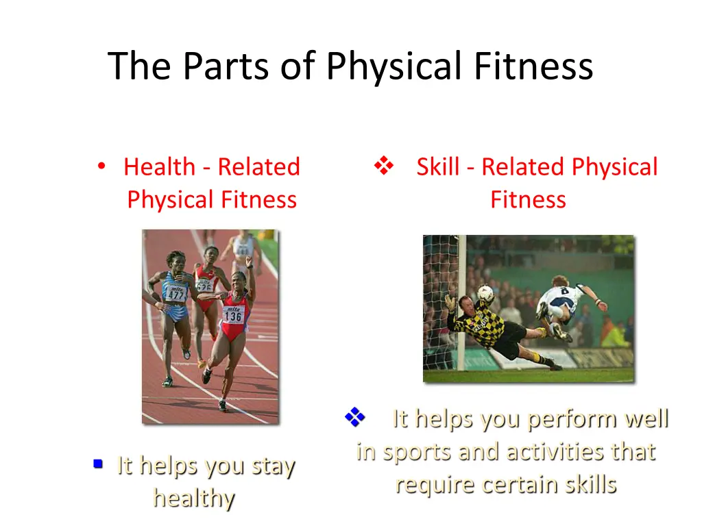 the parts of physical fitness