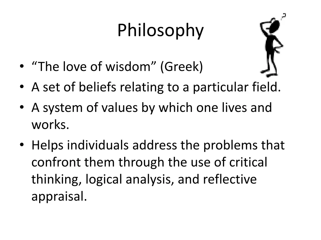 philosophy