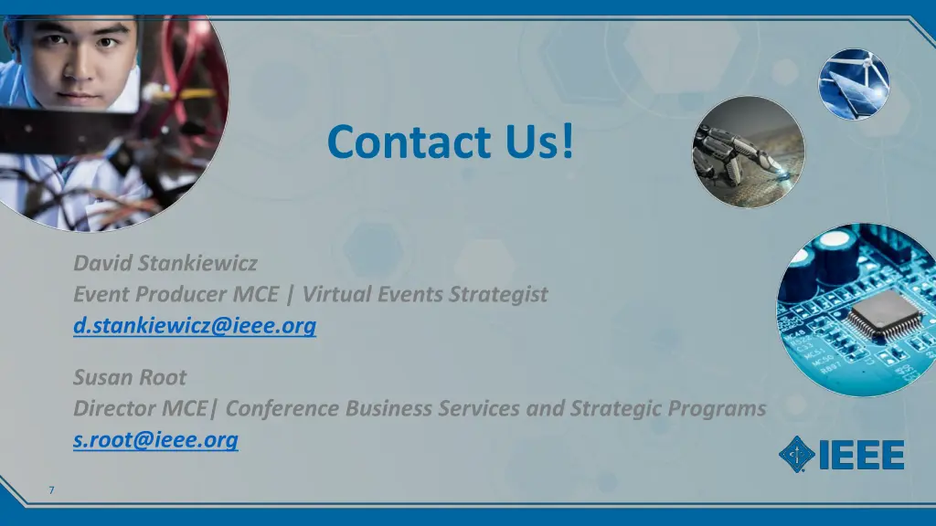 contact us