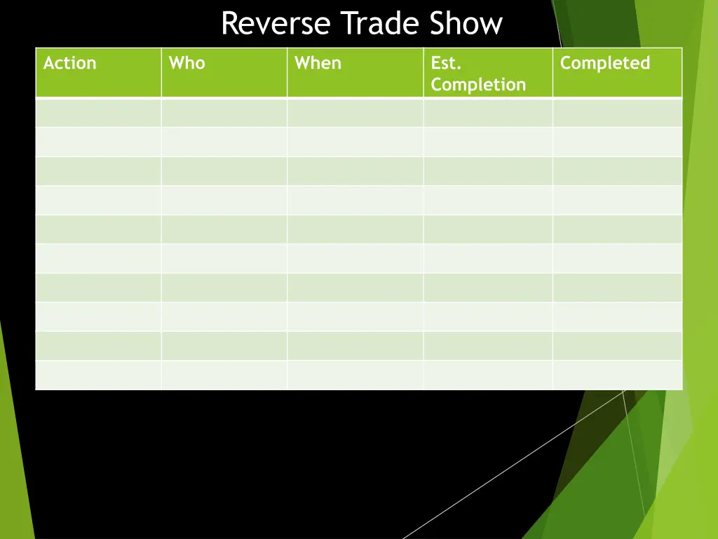 reverse trade show 2