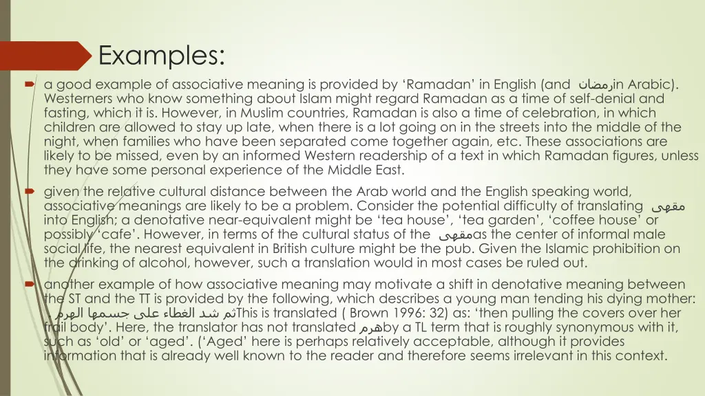 examples