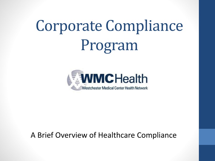 corporate compliance program